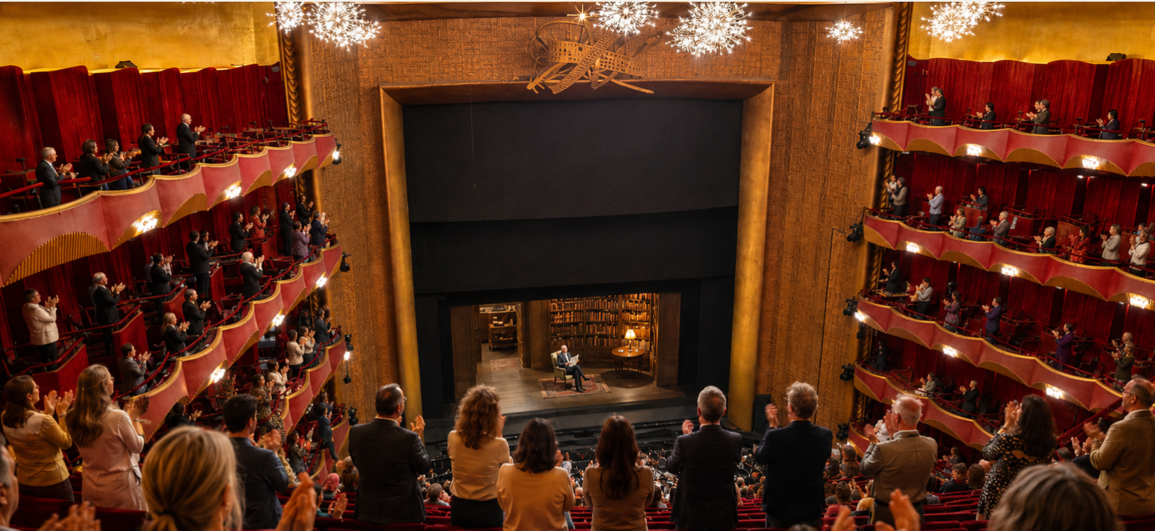 Standing ovation at the Metropolitan Opera